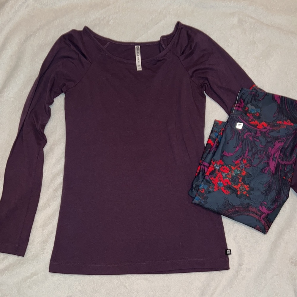 Fabletics Athleisure Top + Legging Set
